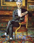 Paul Cezanne Victor painting